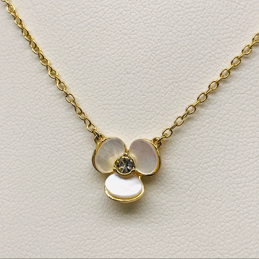 Kate spade Mini Floral pendant necklace